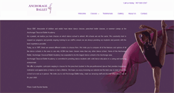 Desktop Screenshot of anchorageballet.org